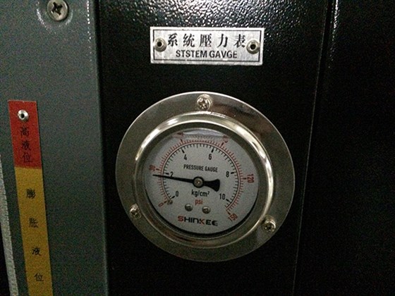 油温机压力表